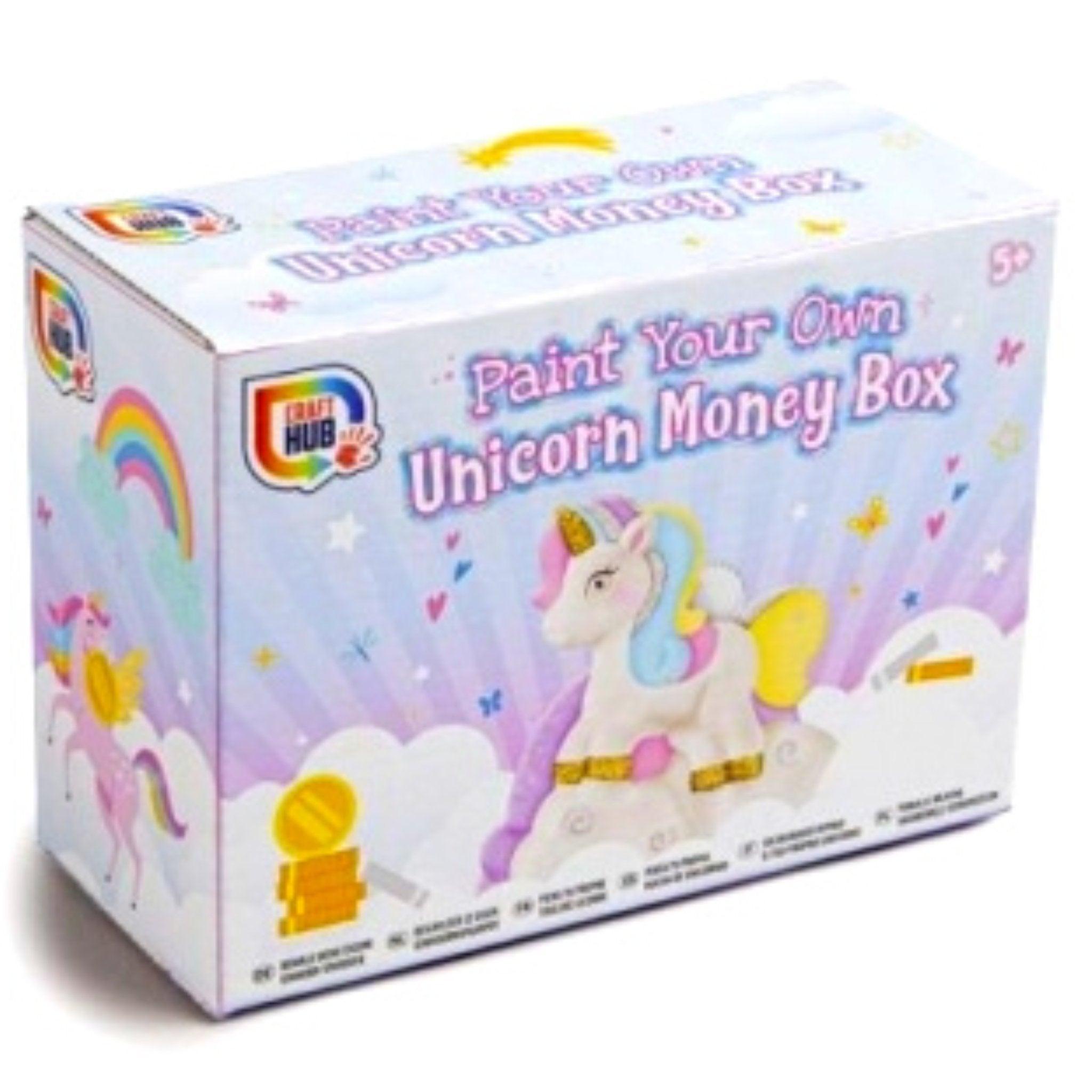 Paint Your Own Unicorn Money Box - PoundToys